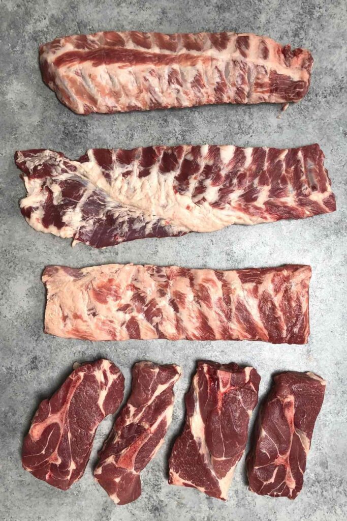 Cuts of Ribs