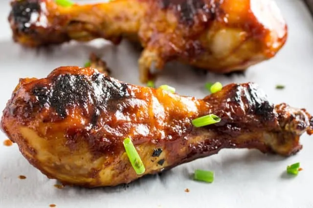 Golden Brown Baked Chicken Drum Legs