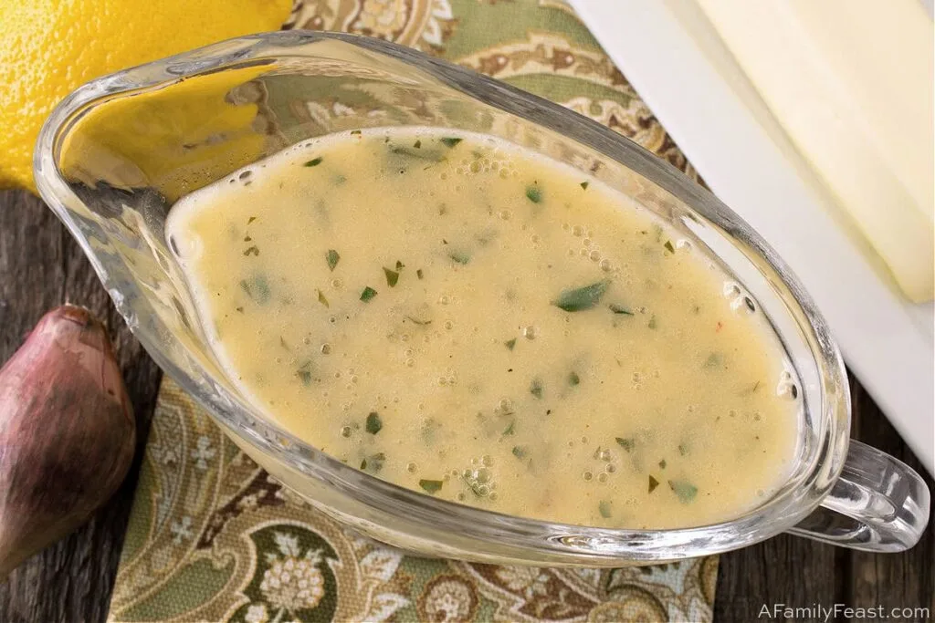 lemon garlic butter sauce