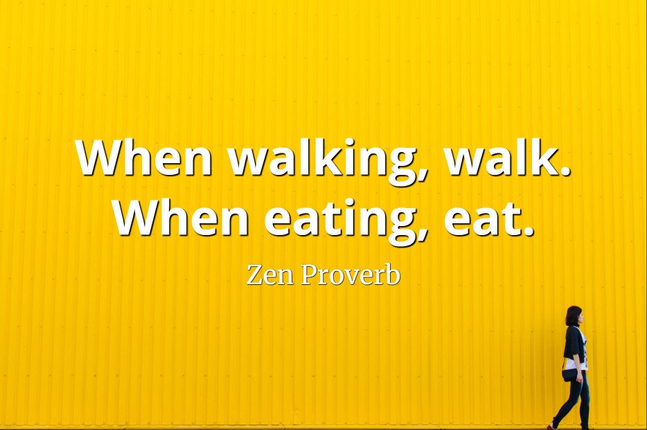 Why Are Zen and Budha Quotes So Powerful Even When Eating?